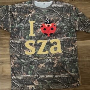 I heart sza grand national tour t shirt xl